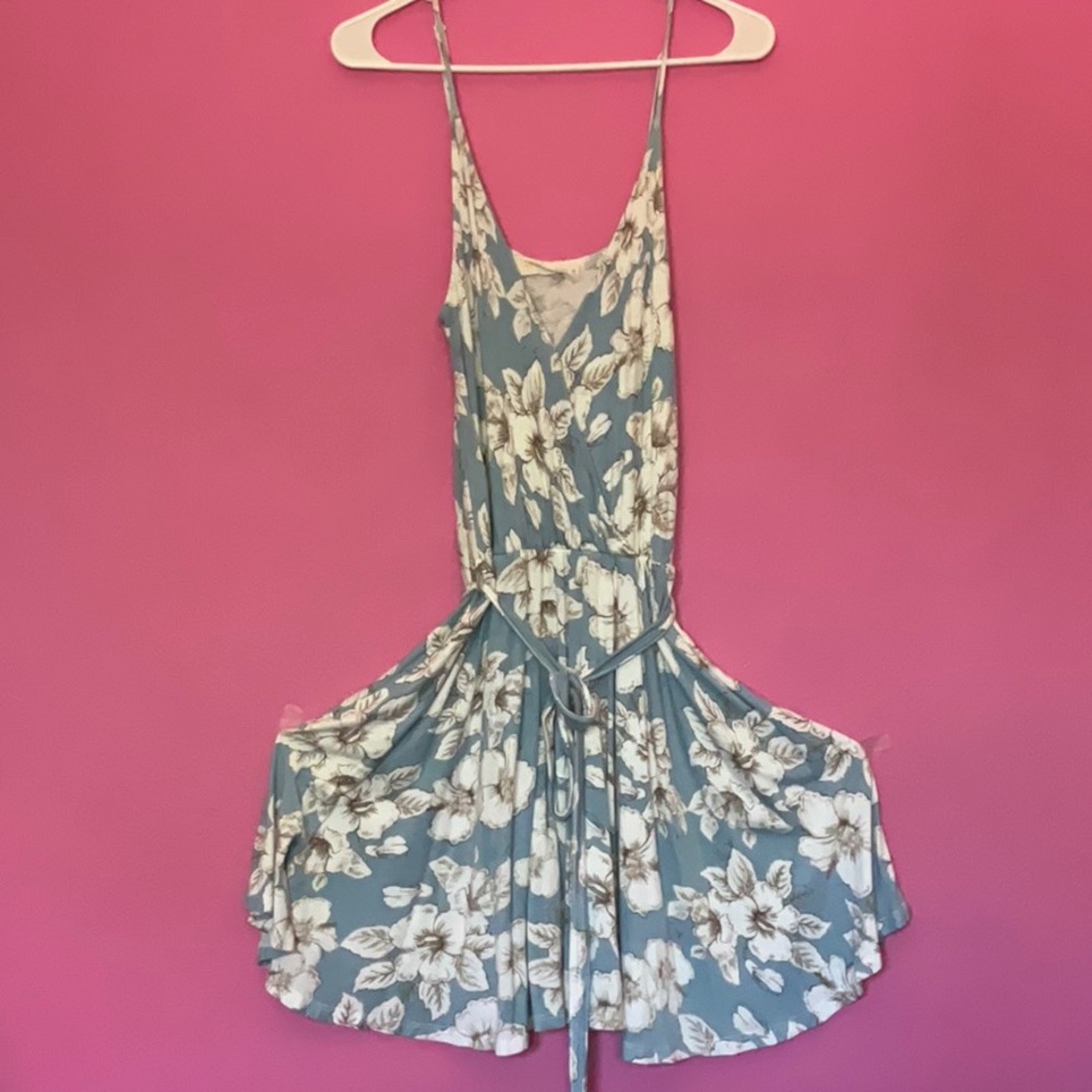 Ocean Drive Blue and White Floral Dress